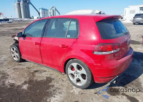 2010 Volkswagen Gti 4-Door из США, поврежденный, VIN WVWHD7AJ8AW397897